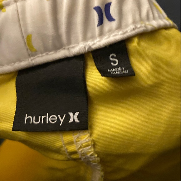 Vintage Y2K 2009 Hurley Women's Yellow Board Shorts Coverup Bottoms - Picture 3 of 5